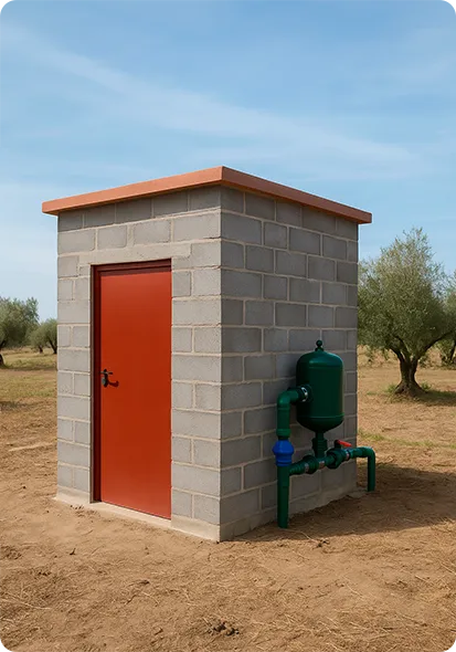 Casetas para Cabezales de Riego